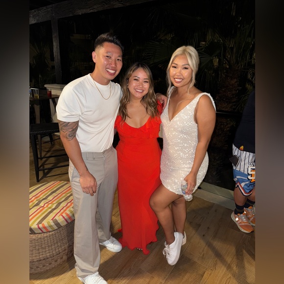 Meshki Louanne Daisy Beaded Mini Dress - Picture 6 of 9